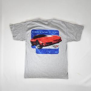 Vintage Corvette Futuristic T-Shirt - L